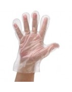 Guantes desechables polietileno